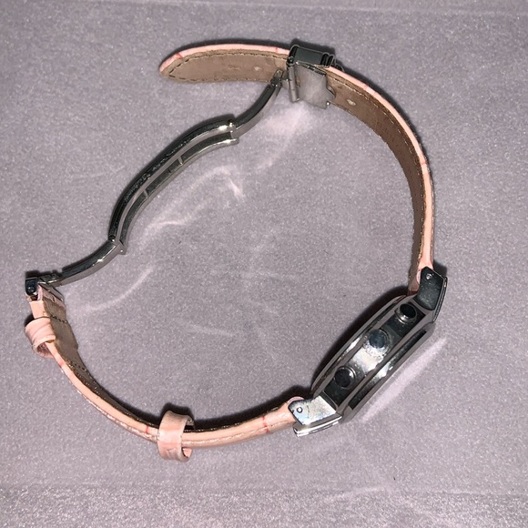 Authentic FENDI Orologi Zucca Chronograph Mother of Pearl Pink Dial 4500L Watch - Picture 4 of 13